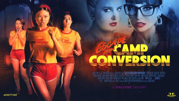 Escape From Camp Conversion Chapter 2: Lesbian Teen Rebellion with Lexi Luna, Lulu Chu, Alex Coal & Charlie Forde