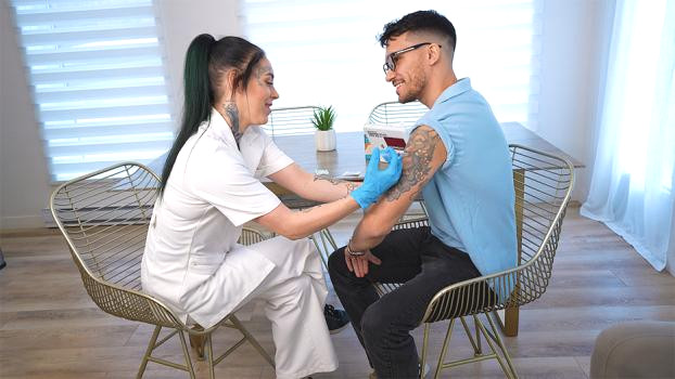 Vanessa Therock Gets Wild with Her Patient in Steamy Nurse Fantasy