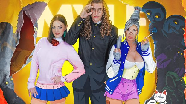 Possessed Boyfriend Pounded by Lolly Dames & Lucy Lotus in Wild Threesome Exorcism