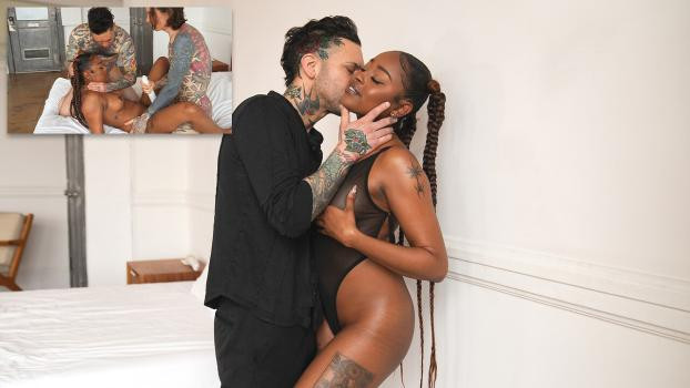 Destiny Mira’s Wild Threesome: Ebony Goddess Gets Wrecked By Two Lovers