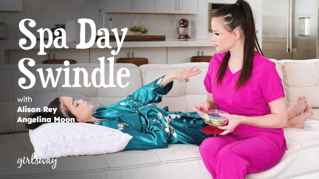 Spa Day Seduction: Alison Rey & Angelina Moon’s Sensual Mistake