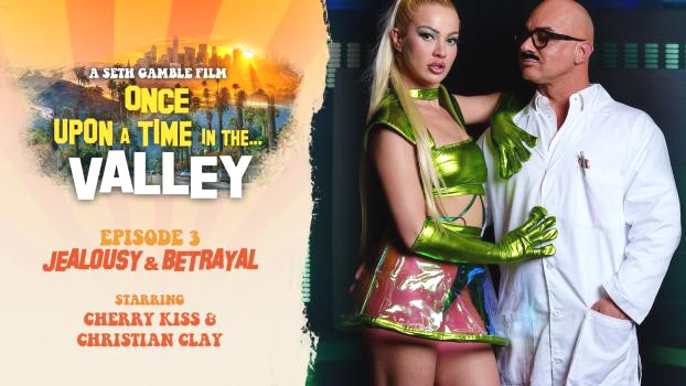Cherry Kiss Unleashed: Blonde Bombshell Rocks Once Upon A Time In The Valley Episode 3