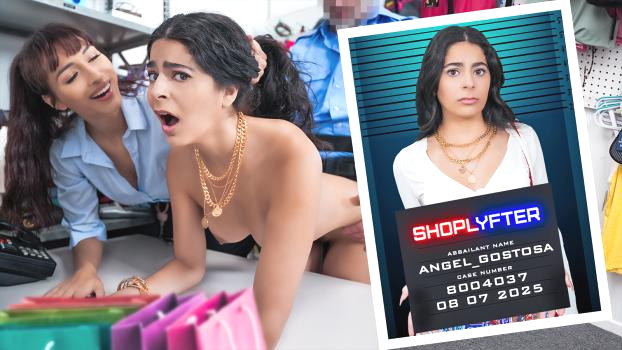 Bella Rolland & Angel Gostosa Get Caught and Punished With a Threesome in Shoplyfter Sex Scene