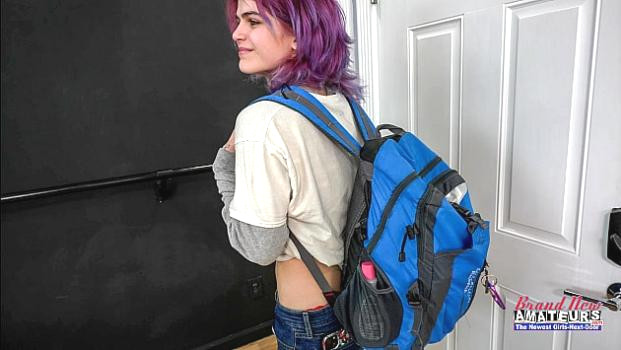 Lea’s Wild First Audition – Naughty Teen Takes It All