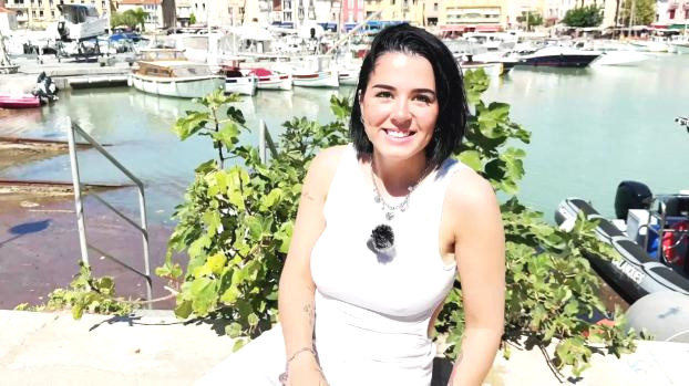 Rose, the Playful Northern Brunette, Sizzles in the Southern Sun with Naughty Surprises