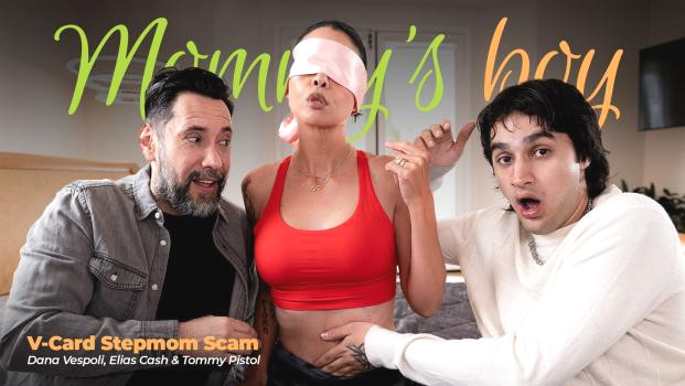 Dana Vespoli’s Stepmom Seduction Scam – Taboo Threesome with Tommy Pistol & Elias Cash