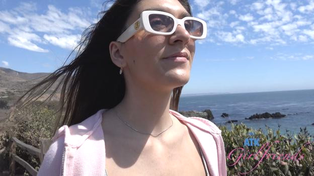 Wild Car Hookup With Aubry Babcock After A Risky Beach Adventure