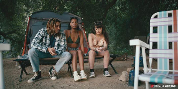 Chanel Camryn and Addis Fouche Heat Up Camp Carnage Part 2 in a Wild Threesome