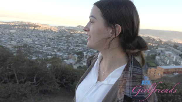 Summer Renee’s Wild City Night – Brunette Teen Adventure in Norcal