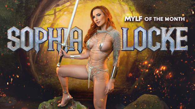 Sophia Locke in Sexy Armor Gets Pounded and Begs for More