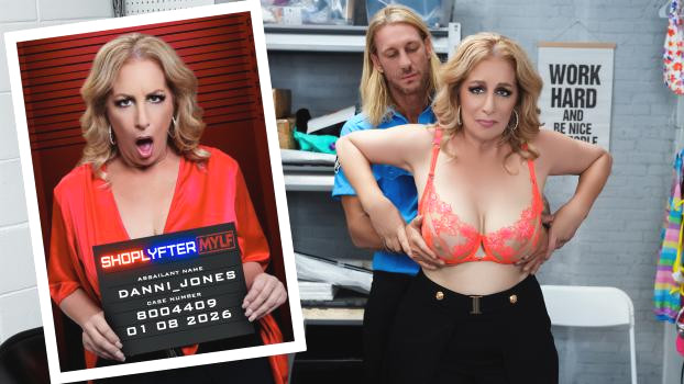 Danni Jones Gets Busted by Her Former Student in a Wild ShoplyfterMylf Encounter